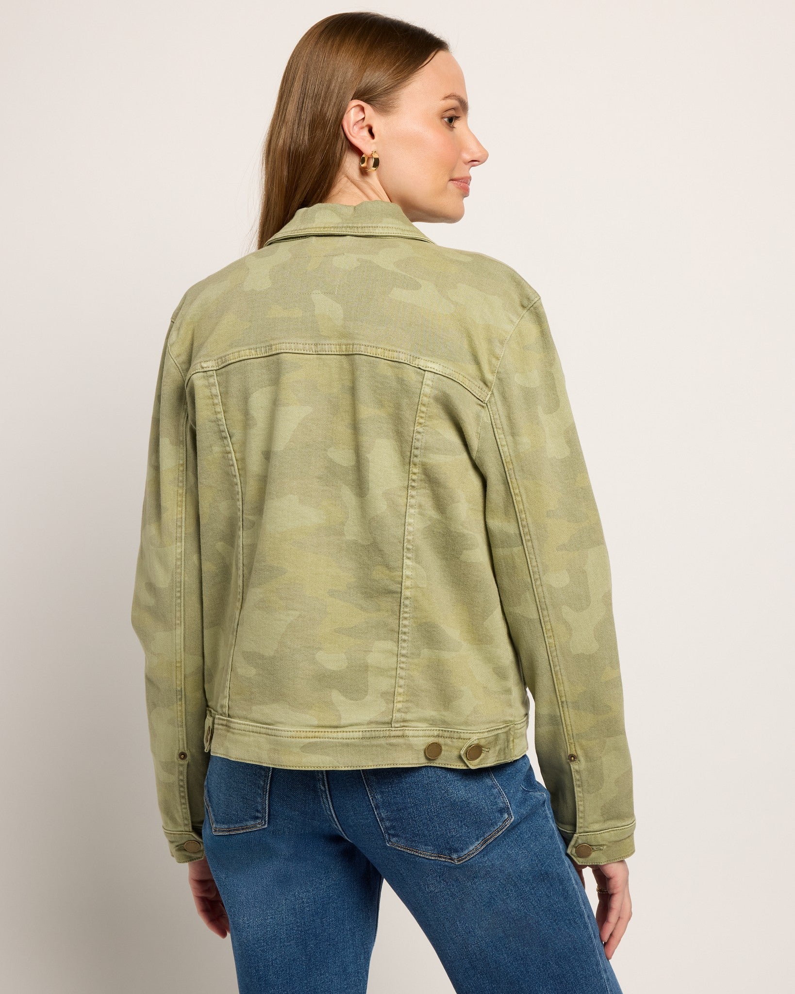 Riviera Camo $|& Dear John Ainsley Trucker Jacket - SOF Back