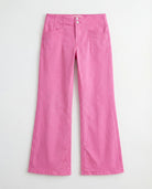 Brilliant Rose $|& Mica Denim High Rise Wide Leg Pants - Hanger Detail