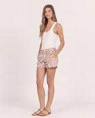 Tropical Ikat $|& Dear John North Hampton Short - Hanger Front