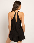 Black $|& SEAS Flirty Sleep Set - SOF Back