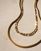 Gold $|& Luv AJ The Cecilia Chain Necklace - Hanger Back