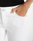 Bright White $|& Liverpool Spring Capri - Hanger Back