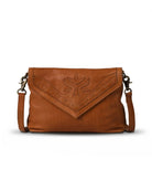 Saddle $|& Day & Mood Fregie Crossbody - VOF Detail