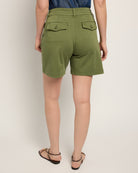 Laurel Grove $|& Liverpool Pleated Mid Length Trouser Short - SOF Back