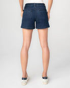 Delacey $|& Liverpool Denim Short With Front Flap Pockets - Hanger Side