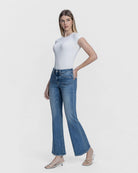 Harmony $|& Lovervet Low Rise Patch Pocket Flare - Hanger Front