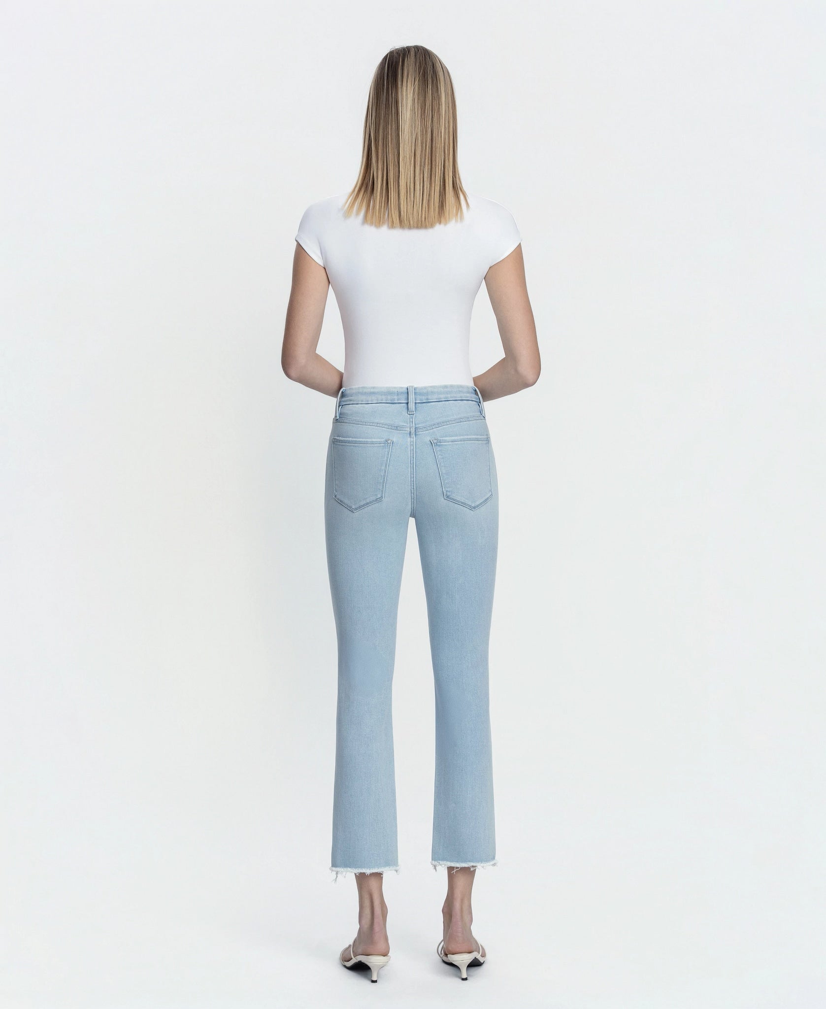Spirited $|& Lovervet Mid Rise Slim Straight - Hanger Side