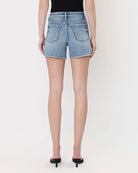 Stronger $|& Lovervet Mid Rise Midi Shorts - Hanger Side
