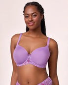 Tulip/Tulip Field $|& Montelle Pure Plus Full Coverage T-Shirt Bra - VOF Detail