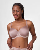 Moonshell/Chantilly $|& Montelle Pure Plus Full Coverage T-Shirt Bra - VOF Detail