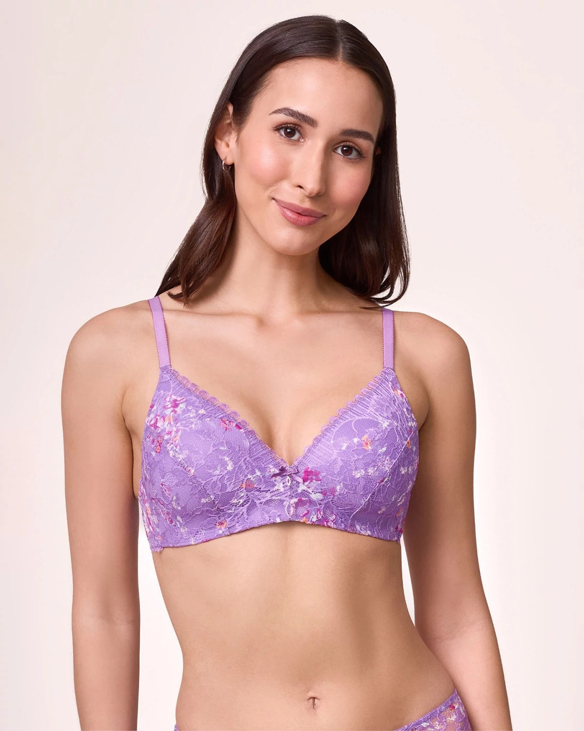 Tulip Field $|& Montelle Wire-Free T-Shirt Bra - VOF Detail