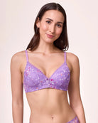 Tulip Field $|& Montelle Wire-Free T-Shirt Bra - VOF Detail