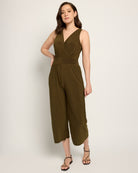 Olive $|& Sunday Edition Crop Jumpsuit - UGC On Fig