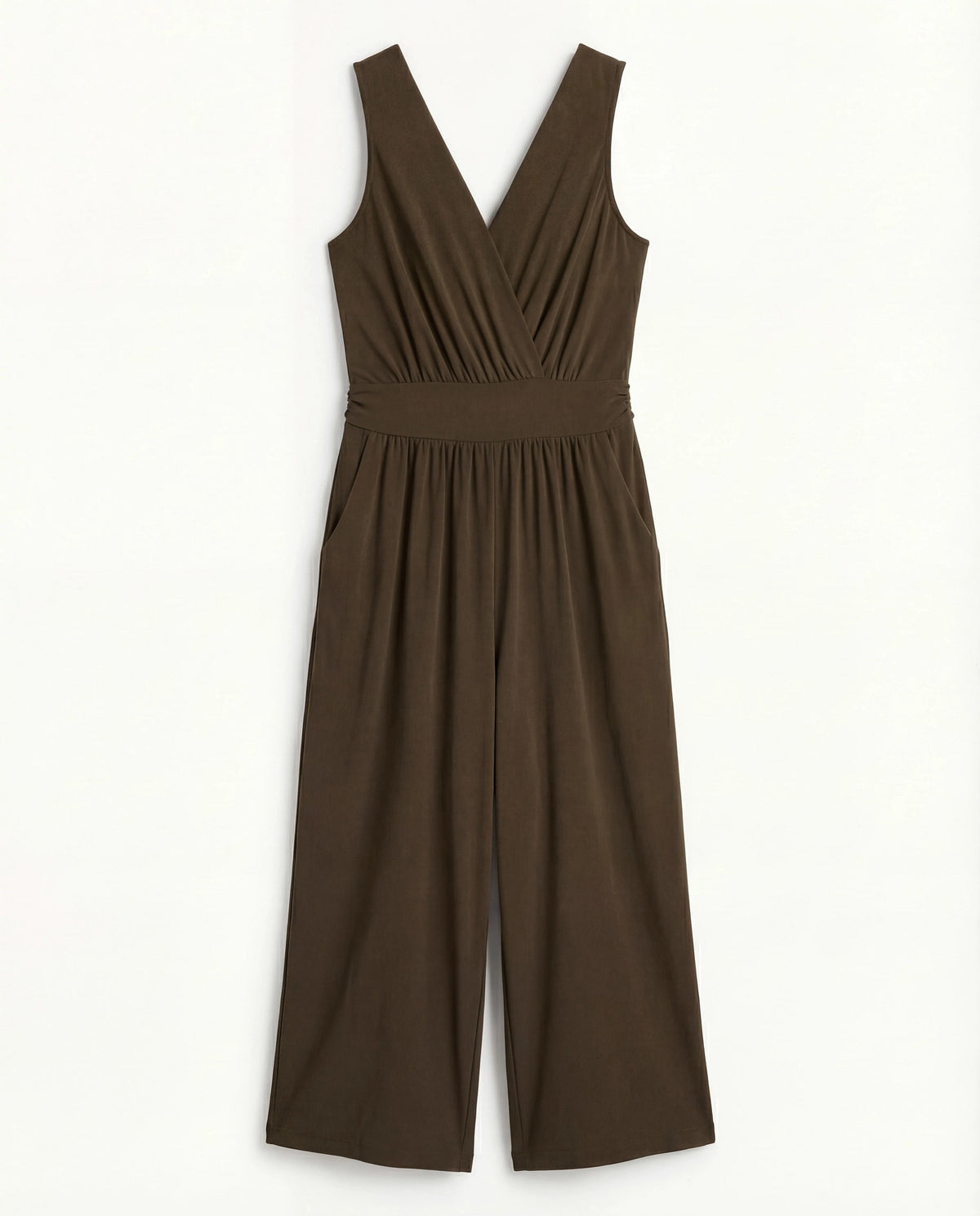 Olive $|& Sunday Edition Crop Jumpsuit - Hanger Detail