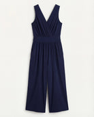 Navy $|& Sunday Edition Crop Jumpsuit - Hanger Detail