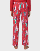 Barbados Cherry $|& HUE Winter Coctails PJ Pant - Hanger Side