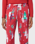 Barbados Cherry $|& HUE Winter Coctails PJ Pant - Hanger Back