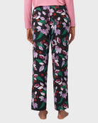 Black $|& HUE Wonderful Winter Floral PJ Pant - Hanger Side
