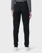 Black $|& HUE Solid Basics Lounge Pant - Hanger Side