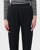 Black $|& HUE Solid Basics Lounge Pant - Hanger Back