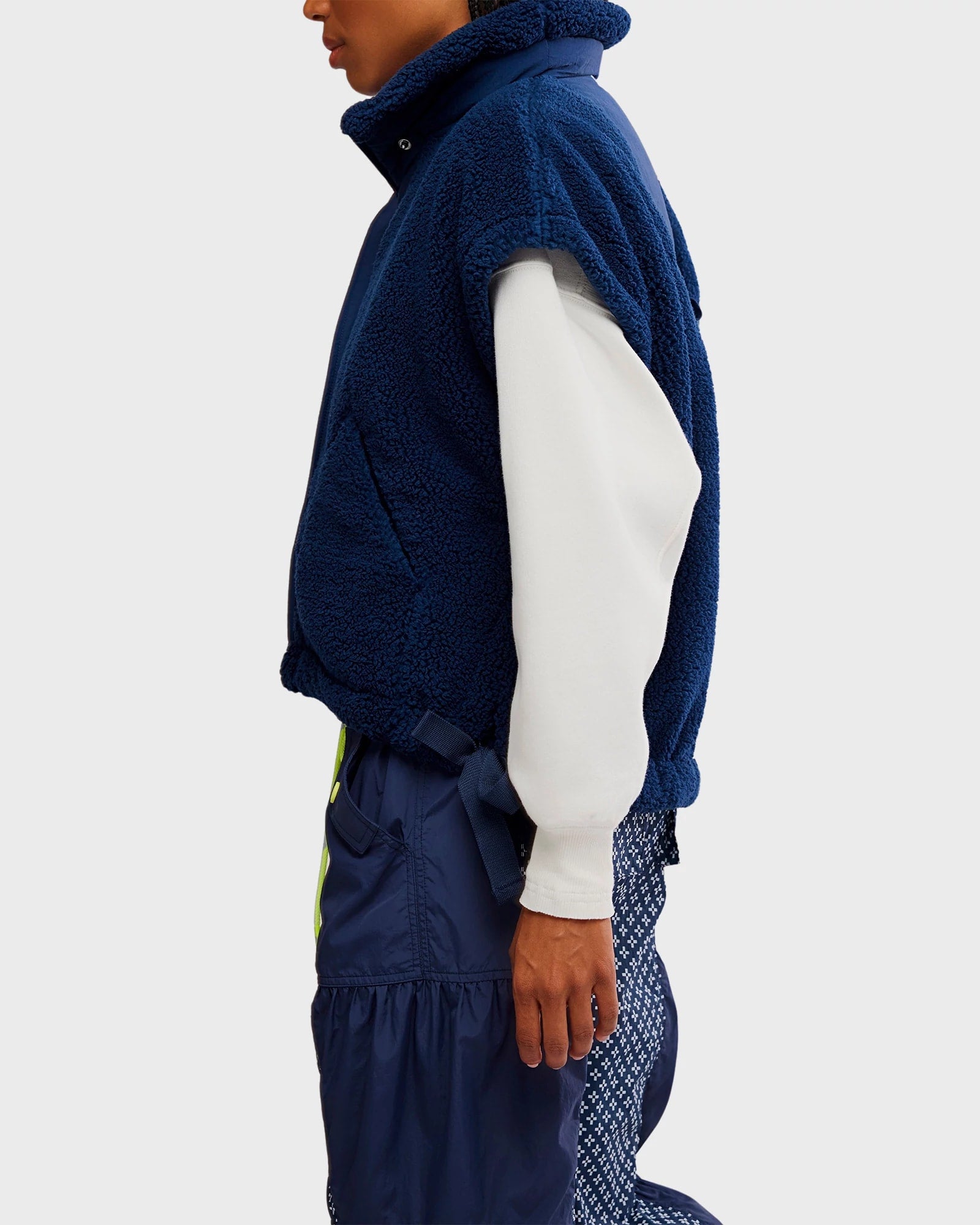Navy $|& Free People Movement Scout It Out Vest - Hanger Front