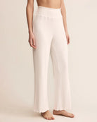 Vanilla Ice $|& Z Supply Lounge Dawn Smocked Ribbed Pant - Hanger Front