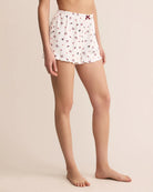 White $|& Z Supply Lounge Luxe Holly Short - Hanger Front