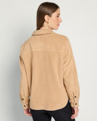 Dusk $|& Herizon Getaway Sherpa Shacket - SOF Back