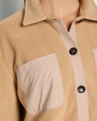 Dusk $|& Herizon Getaway Sherpa Shacket - SOF Full Front