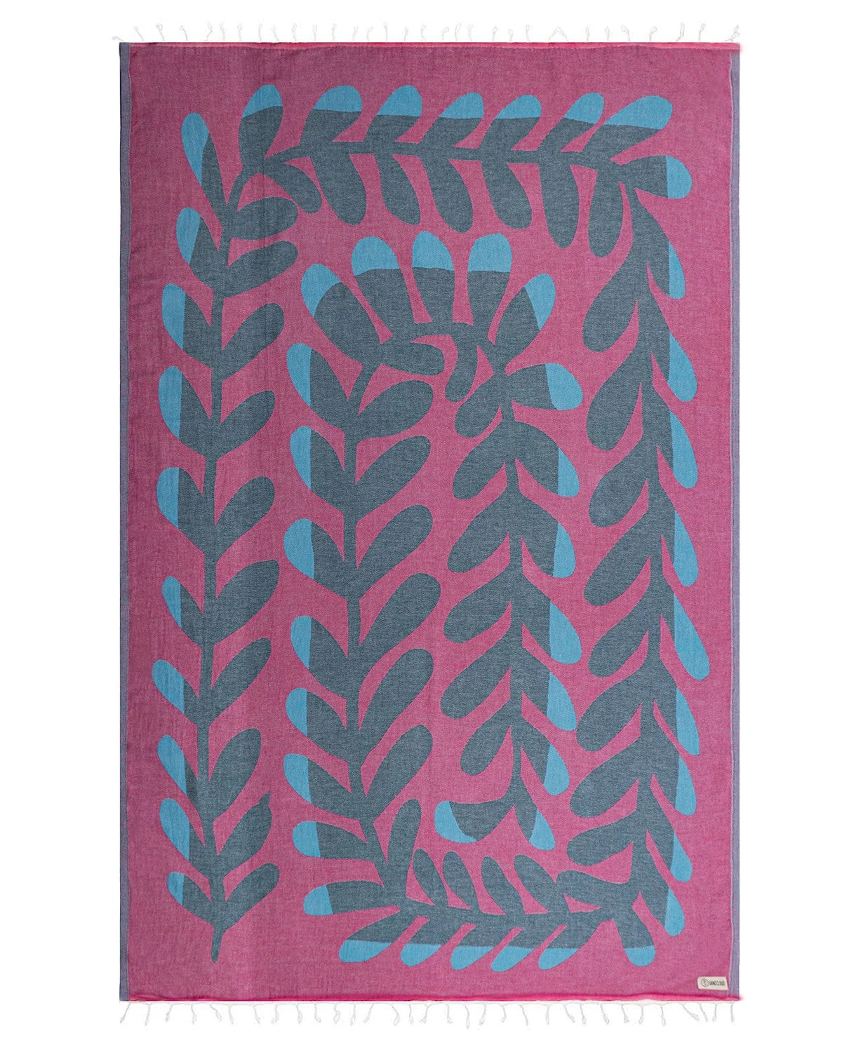 Fuchsia $|& Sand Cloud Kelp Towel - Large - VOF Detail