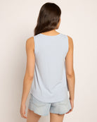 Powder Blue $|& Thread & Supply Euclid Tank - SOF Back