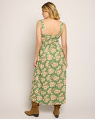 Kalamata $|& SEAS Marlowe Printed Midi Dress - SOF Back