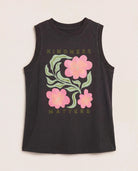 Faded Black $|& Interval Terrain Muscle Tank - Hanger Detail