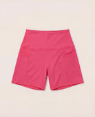 Fuchsia $|& Interval Cloudlight Renew Pocket Short - Hanger Detail