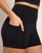 Black $|& Interval Cloudlight Renew Pocket Short - SOF Full Front
