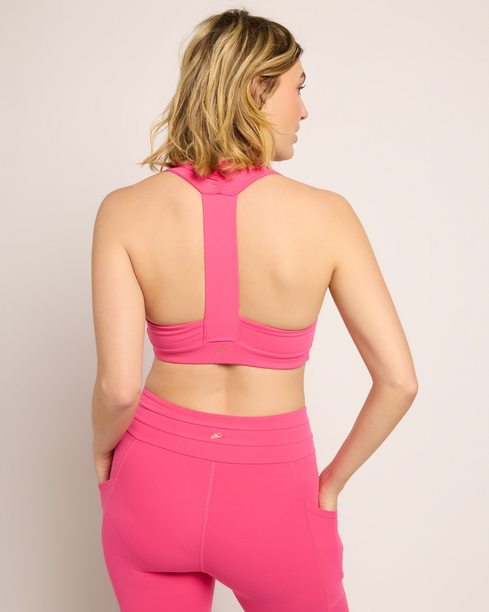 Fuchsia $|& Interval Cloudlight Action Bra - SOF Back