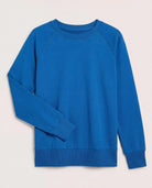 Electric Cobalt $|& Interval Flex Fleece Crew - Hanger Detail