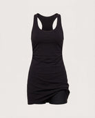 Night Sky Heather $|& Interval Flowheather Sculpt Enlight Active Dress - Hanger Detail