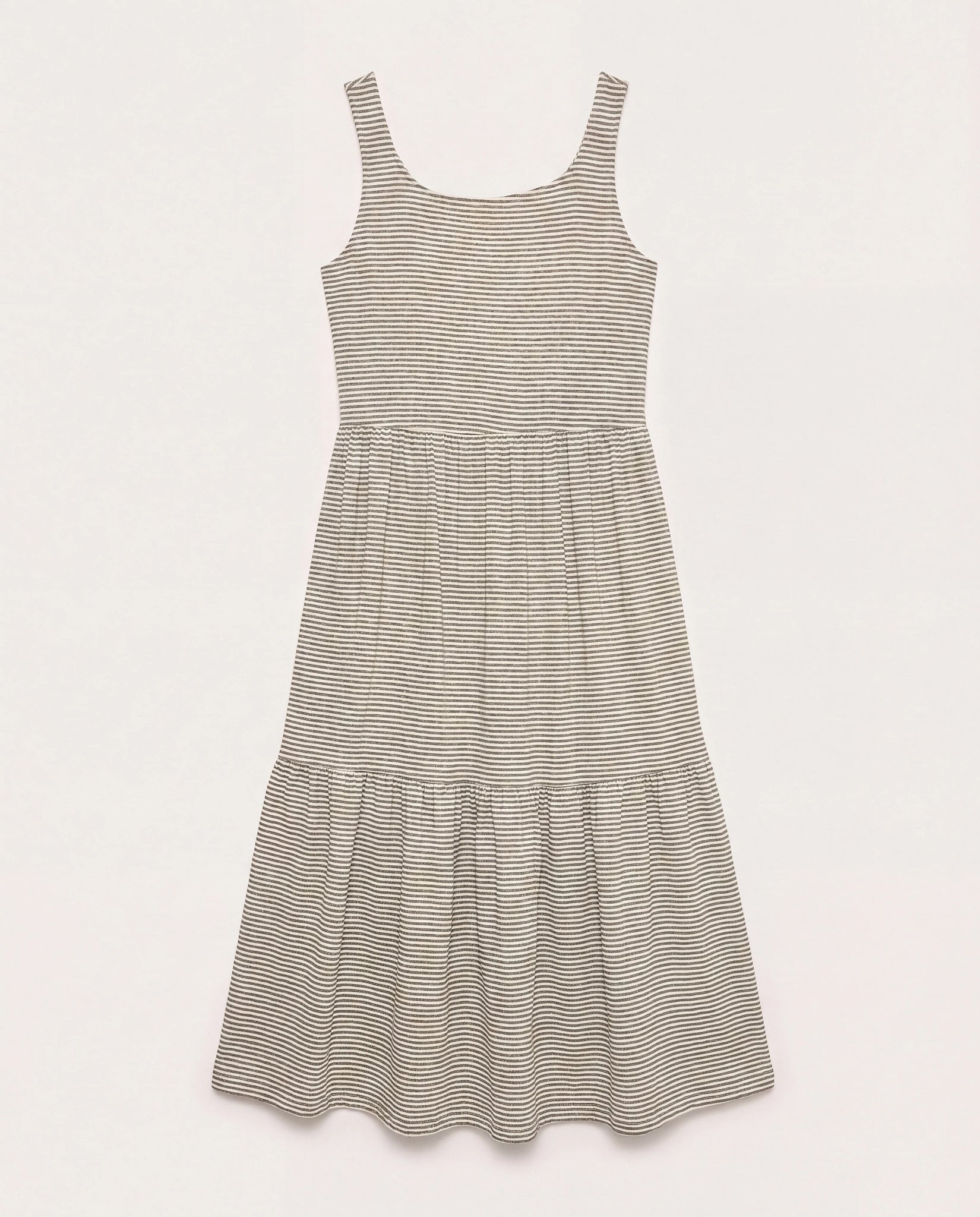 Ivory/Black $|& SEAS Surf Tiered Dress - Hanger Detail