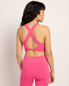 Fuchsia $|& Interval Cloudlight Alert Bra - SOF Back