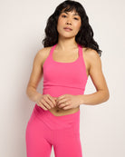 Fuchsia $|& Interval Cloudlight Alert Bra - SOF Front