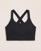 Black $|& Interval Cloudlight Alert Bra - Hanger Detail