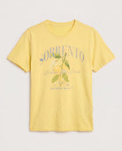 Sunshine $|& SEAS Floret Relaxed Tee "SORRENTO" - Hanger Detail