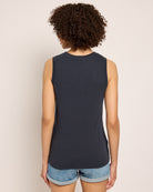 Mariner Midnight $|& Herizon Willow Muscle Tank "FREE SPIRIT" - SOF Back