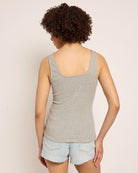 Ivory Black $|& SEAS Surf Tank - SOF Back