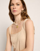 Cream Taupe $|& SEAS Surf Tank - SOF Full Front