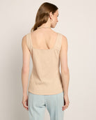 Cream Taupe $|& SEAS Surf Tank - SOF Back
