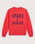 Cherry Pie $|& SEAS Blossom Sweatshirt  "STARS & STRIPES" - Hanger Detail