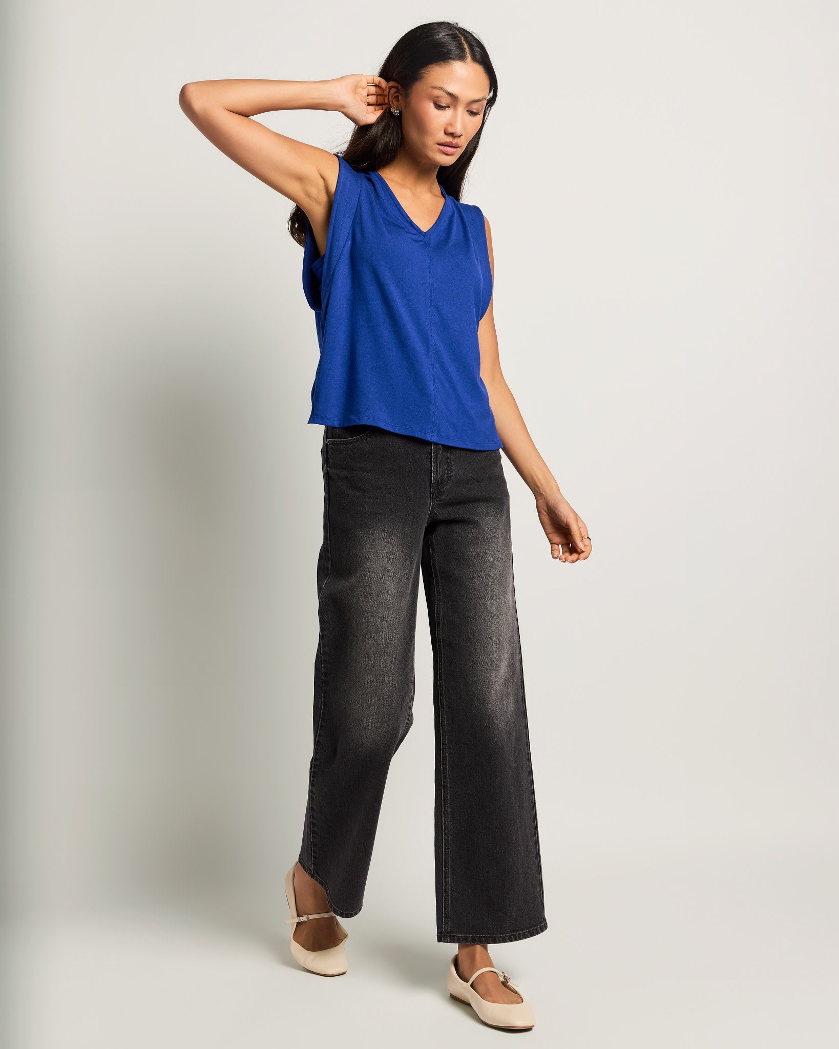 Royal $|& SEAS Libre V-Neck Tank - UGC On Fig