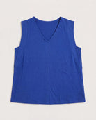 Royal $|& SEAS Libre V-Neck Tank - Hanger Detail